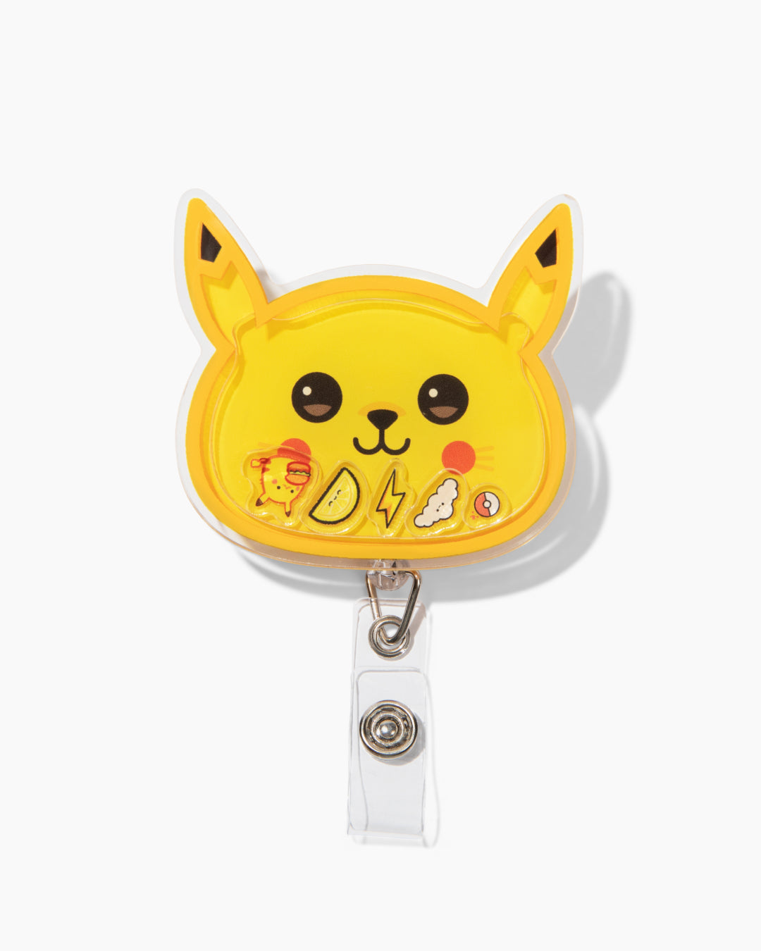 Pikachu Shaker Badge Reel – Wallflower